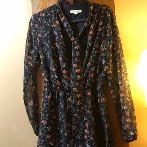 BCBG floral Romper
